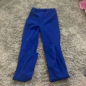Poolside blue lululemon leggings